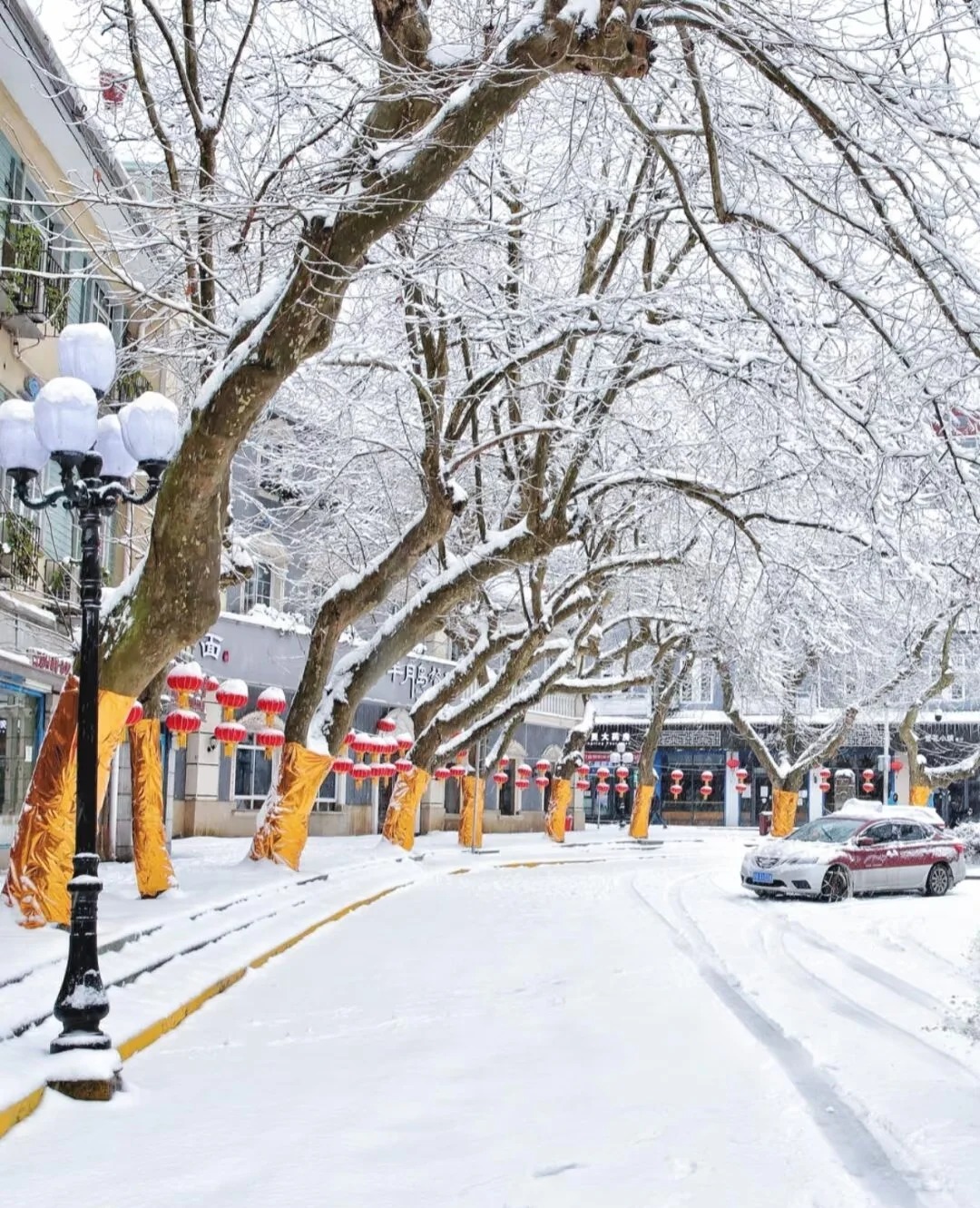 一到冬天❄️庐山就是掌管雪景的神?